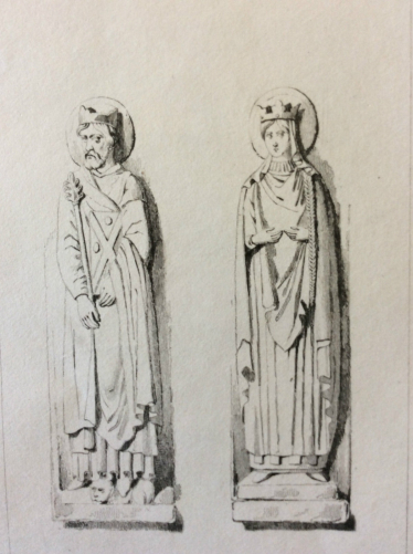 estampe_statues_milieu_xixeme_siecle_allemagne_deutschland