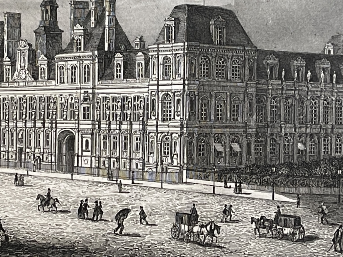 paris_hotel_de_ville_gravure_de_formster_1855_france