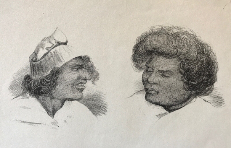 naturel_de_la_nouvelle_zelande_1843_lithographie_par_delhomme_xix_new_zealand_oceanie