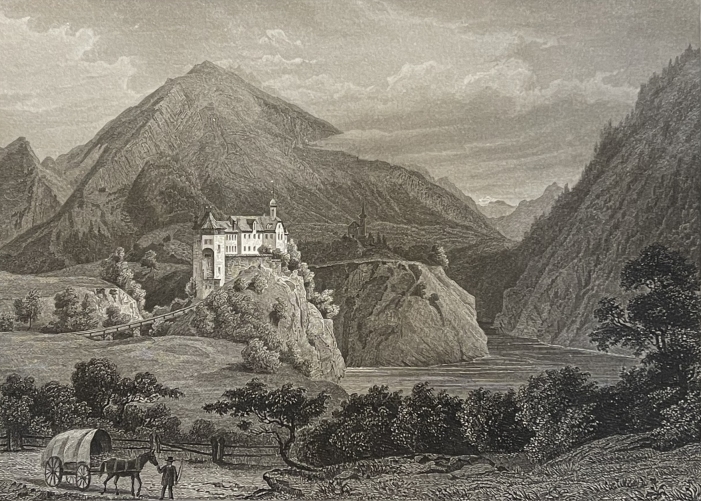 chateau_de_rhazüns_canton_des_grisons_suisse_rhin_rhein_gravure_de_1863