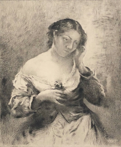 camille_corot_la_femme_a_la_rose_graveur_charvot_point_seche_de_1910