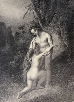 adam_forgives_eve_paradise_lost_1878__steel_engraving_melin_lalaisse