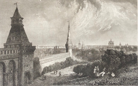 moscou_russie_??осква_moskva_esplanade_du_kremlin_gravure_1838