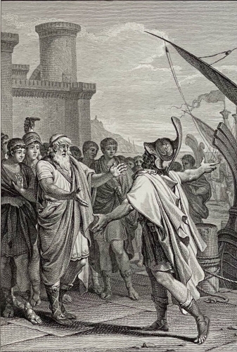 les_metamorphoses_d???ovide_minos_accueillit_par_pelee_et_phocus_estampe_1806