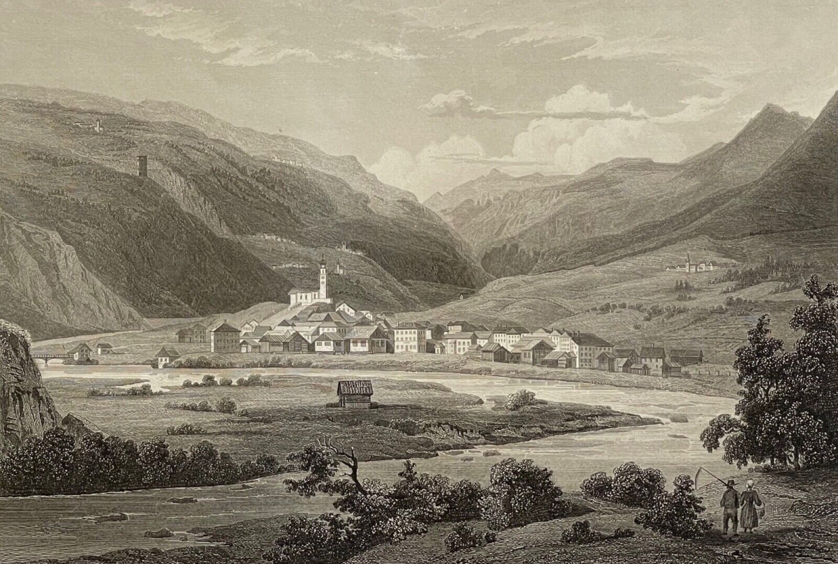 suisse_andeer_um_schamser_thal_gravure_originale_de_1860_par_poppel