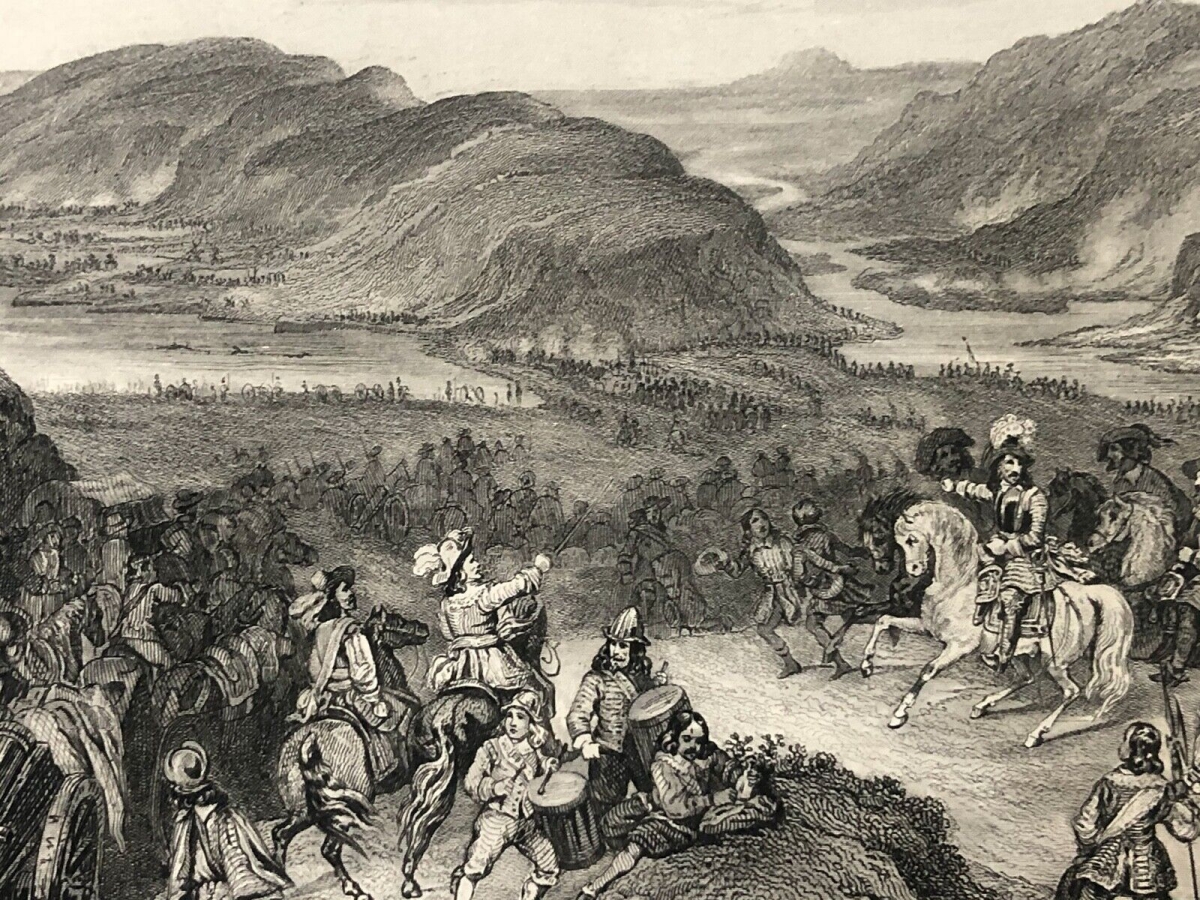 espagne_bataille_de_llorens_6_juillet_1645_catalogne_gravure_vers_1840