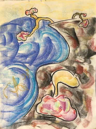 pastel_art_contemporain_signe_illisible_?_1997_abstrait_abstraction