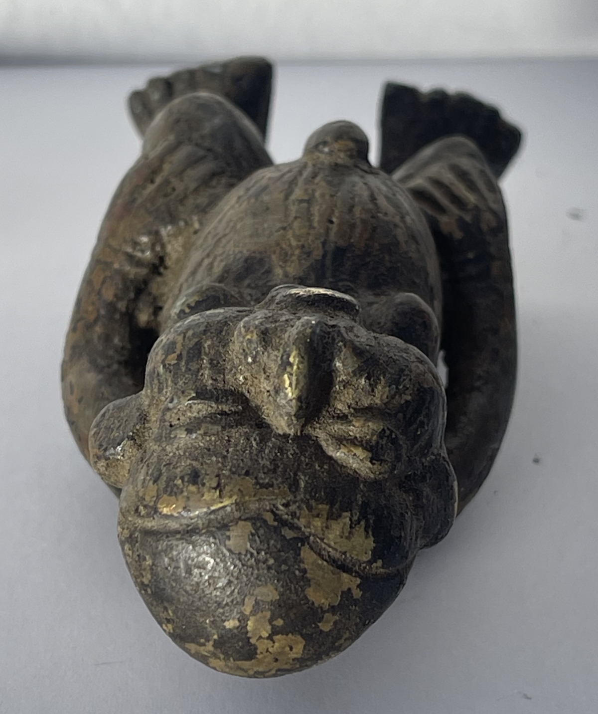 art_premier_statuette_bronze_tikar_cameroun_8,9_cm_afrique_animisme_animiste