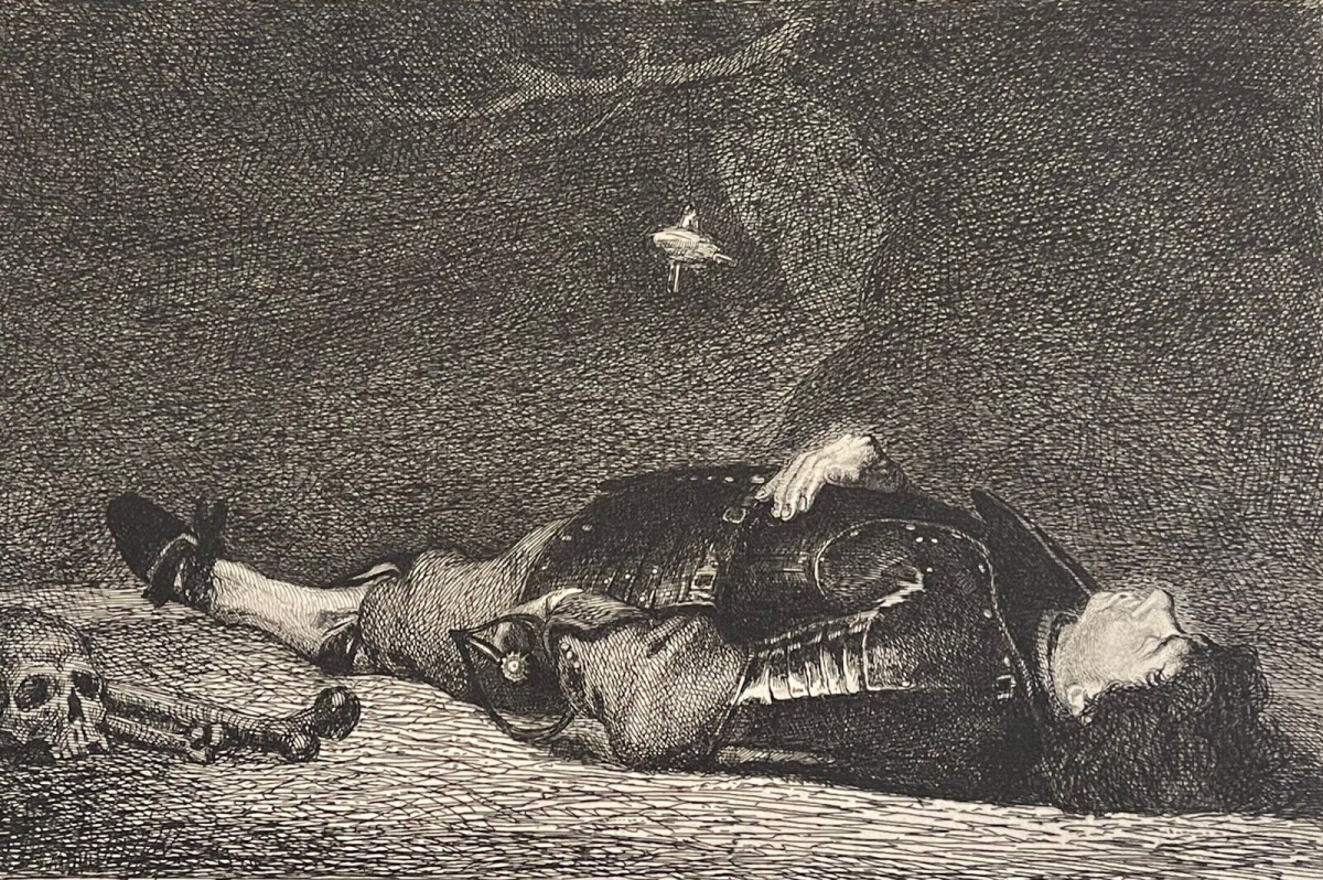 diego_velasquez_1599-1660_roland_mort_espagne_pointe_seche_par_flameng_1851