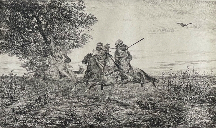 ouled_nayls_courriers_eugene_fromentin_grave_par_jaquemart_en_1880_algerie