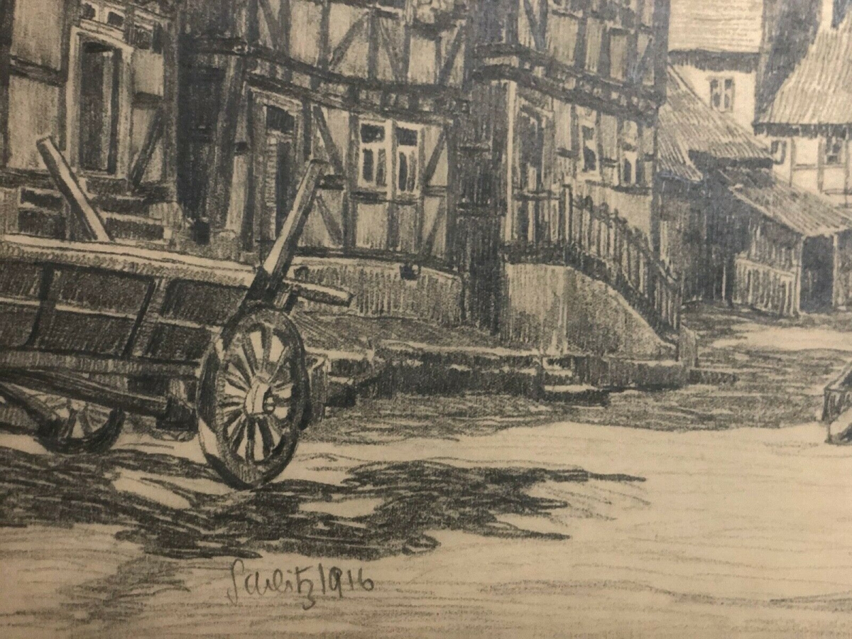 schutz_verbandsgemeinde_daun_grand_dessin_au_graphite_de_1916_allemagne