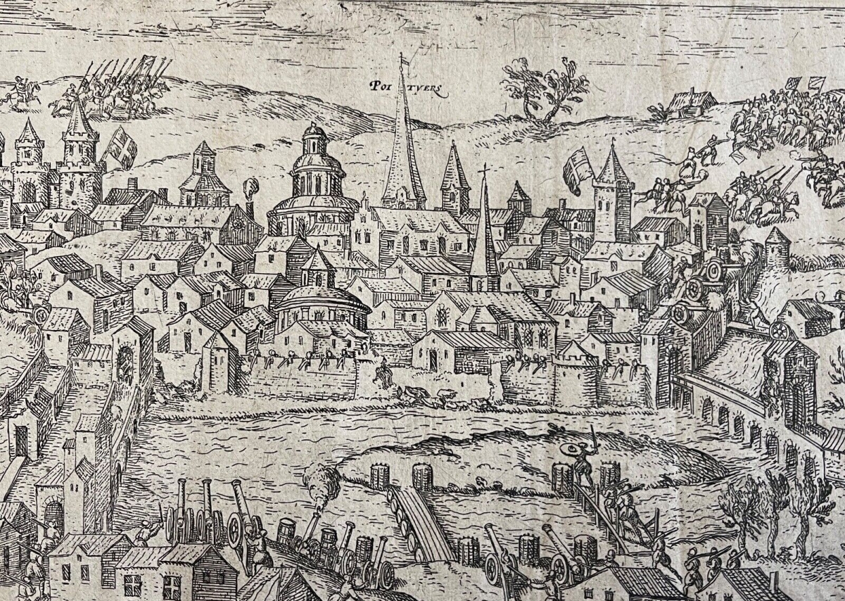 siege_poitiers_1569_guerre_protestant_catholique_frans_hogenberg_vers_1580_xvie
