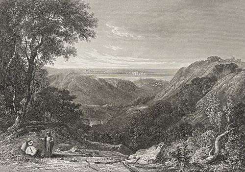 liban_mont-liban_gravure_originale_de_aubert_vers_1840