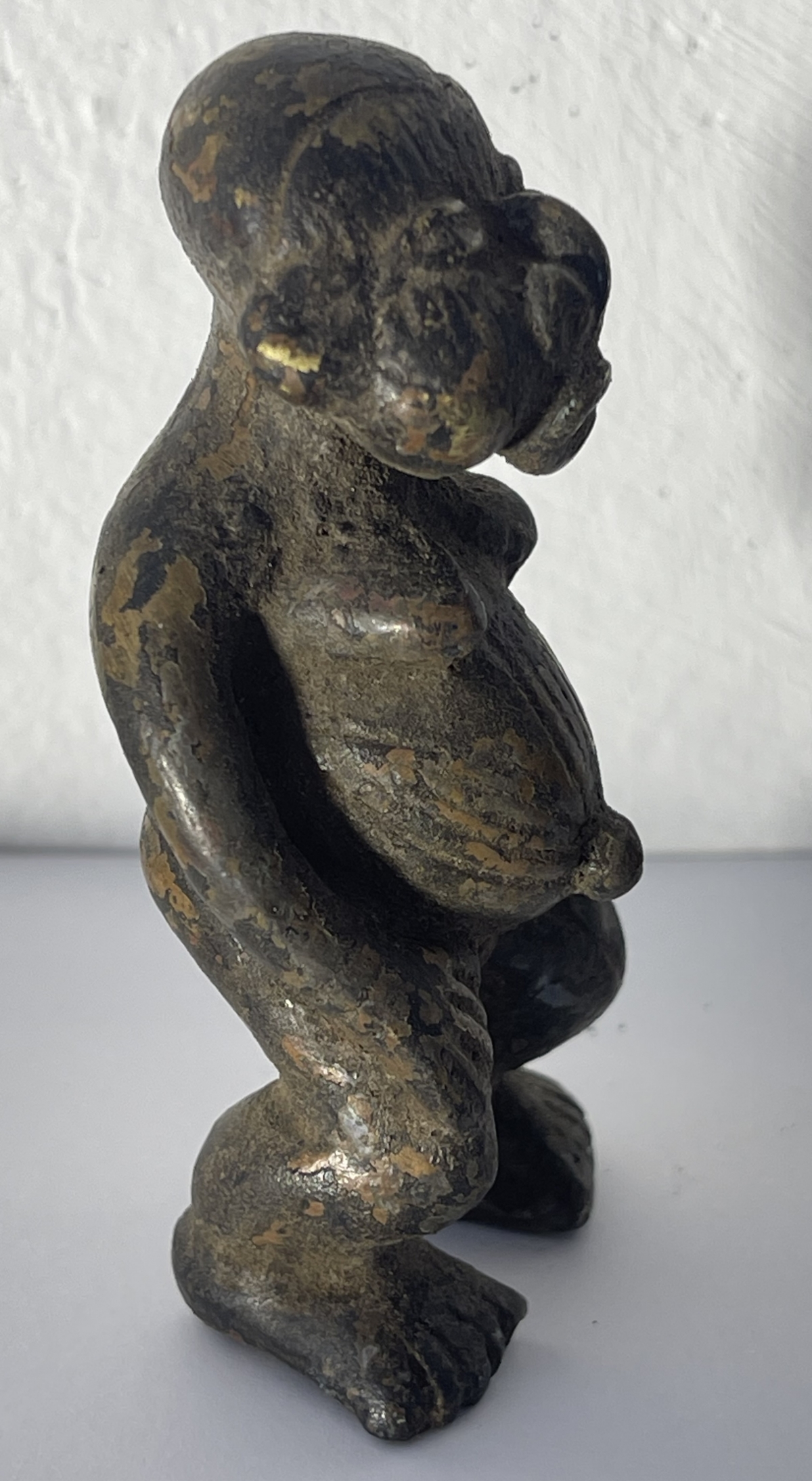 art_premier_statuette_bronze_tikar_cameroun_8,9_cm_afrique_animisme_animiste