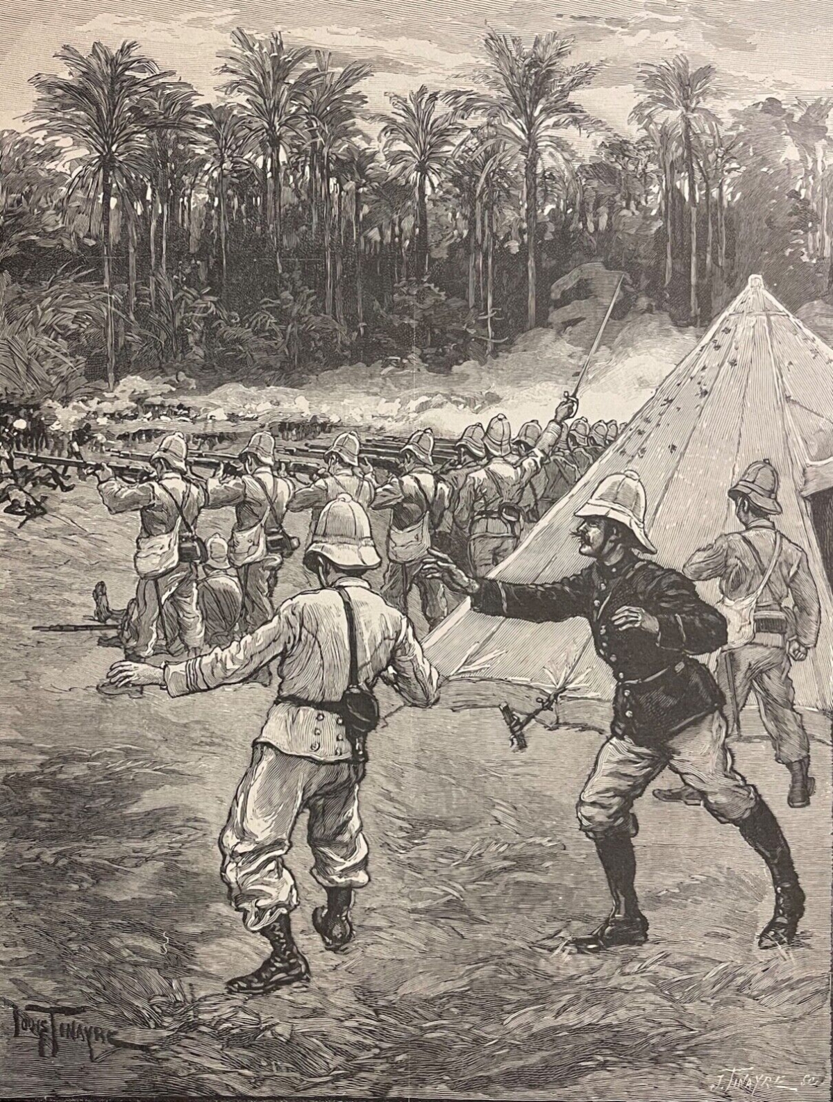 dogba_mort_du_commandant_fauran_royaume_dahomey_benin_1895_afrique