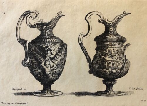 le_pautre_1618-1682_paire_daiguieres_gravee_par_pequegnot_estampe_de_1856_