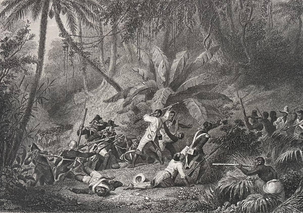 bataille_ravine_1802_a_couleuvres_retablissement_esclavagisme_esclave_1836_haiti