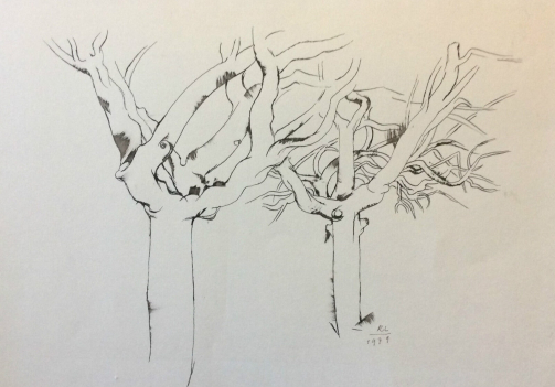 encre_arbres_signe_rl_peintre_a_identifier_1979