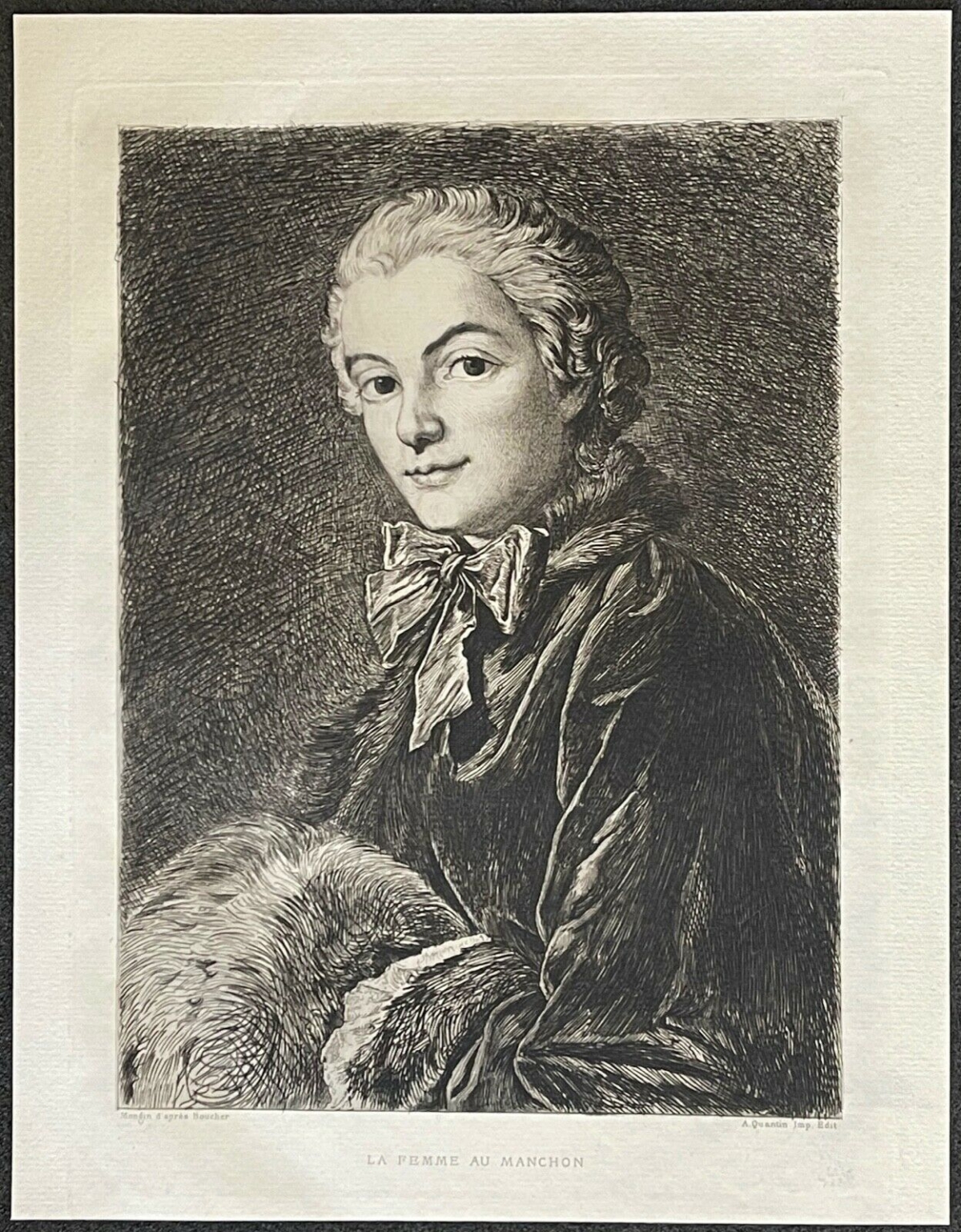 francois_boucher_la_femme_au_manchon_grave_par_mongin_rococo_tirage_vers_1850