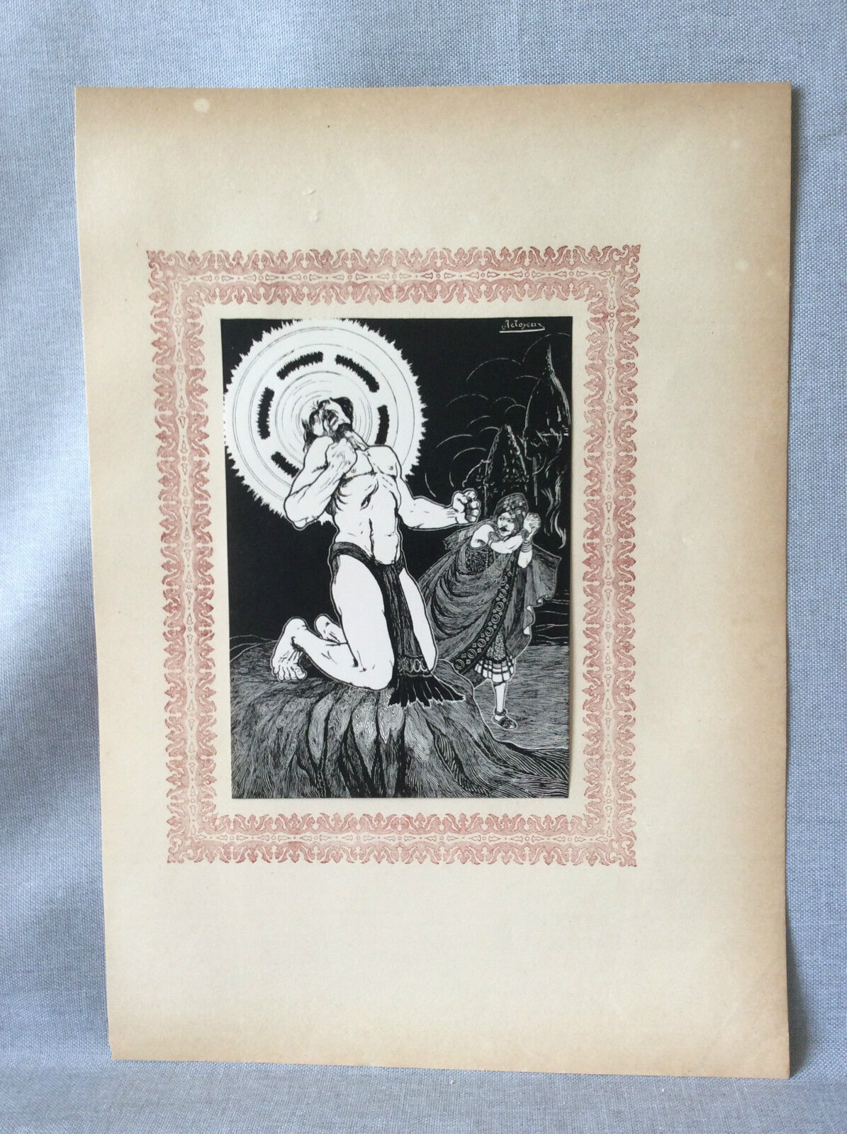bouddhisme__bouddha_gaudama,_paroles_merveilleuses__gravure_sur_zinc_joyeux_1922_