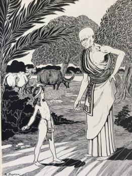bouddhisme_bouddha_gaudama_paroles_merveilleuses_gravure_sur_zinc_joyeux_1922