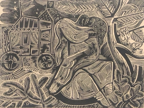 jurgielewicz__miecyaslaw_1893-1983_galanterie_pologne_polska_xylographie_1948