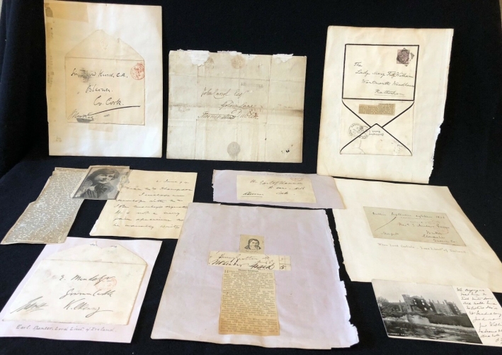 eire_irlande_lot_de_10_documents_politique_xixe_earl_spencer_harrel_ratherham___