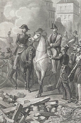 general_eugene_cavaignac_et_lamoriciere_1848_republicain_france_algerie_xix