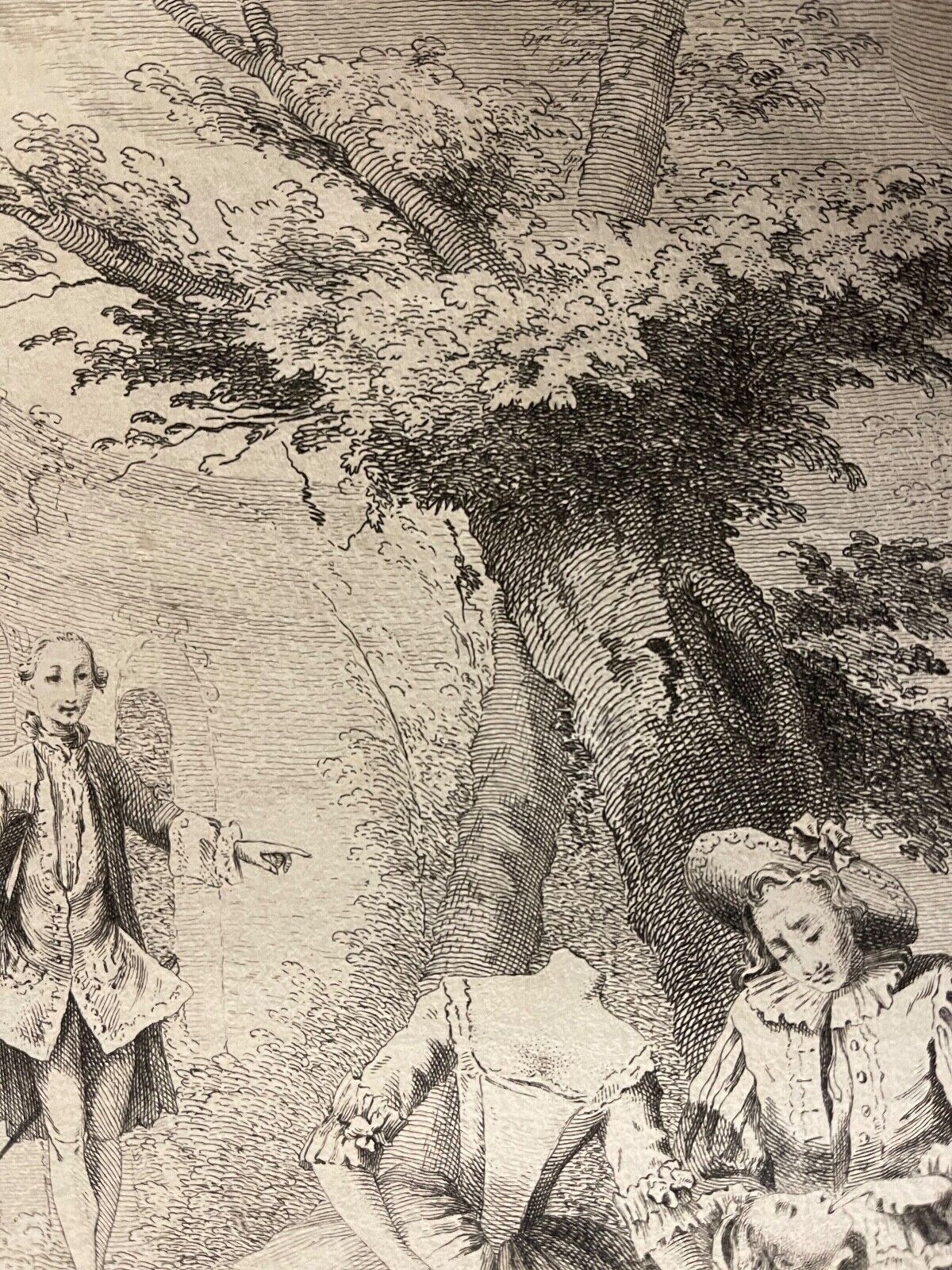 antoine_watteau_1684-1721_graveur_aveline_la_bonne_femme_oeuvre_rare_misogyne