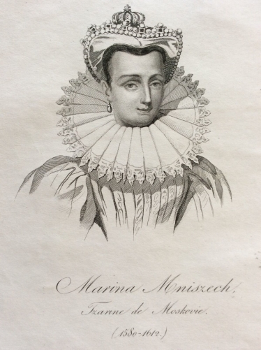 marina_mniszek_maryna_mniszech_mniszchowna_pologne_gravure_xixe_tsaritsa_russia