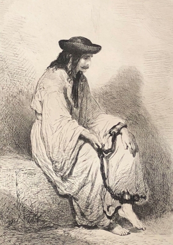 hongrie_prisonnier_enchaine_1855_magyarorszag_dapres_valerio
