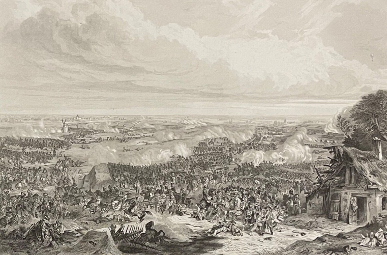 belgique_bataille_de_fleurus_26_juin_1794_revolution_francaise_france_circa
