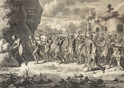 funerailles_cafres_et_hottentos_afrique_du_sud_bernard_picart_1727_south_africa