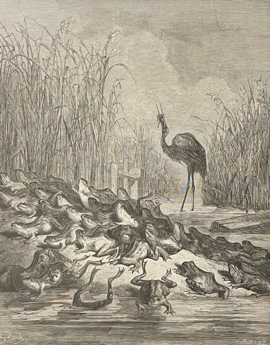 grenouilles_demandent_un_roi_gustave_dore_xylographie_fable_la_fontaine_1868
