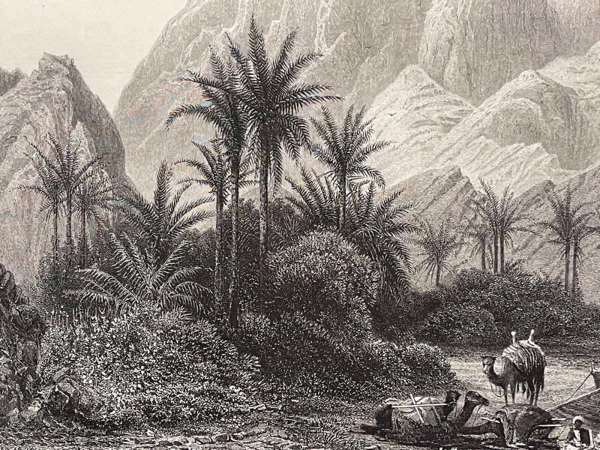 egypte_wadi_feiran_mont_serbal_sinai_grave_par_bradshaw_1884_afrique
