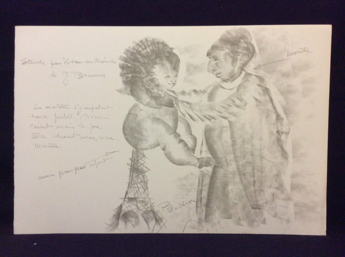 georges_brassens_lithographie_etude_maratre_annie_pan-pan_pierre_cadiou