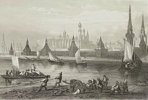 moscou_russie_en_1863_gravure_de_schoeder_xix