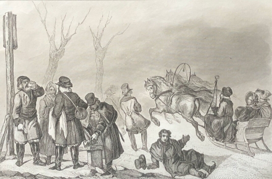 patineurs_et_traineau_russe_russie_gravure_de_1838