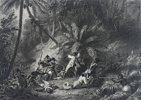 bataille_ravine_1802_a_couleuvres_retablissement_esclavagisme_esclave_1836_haiti