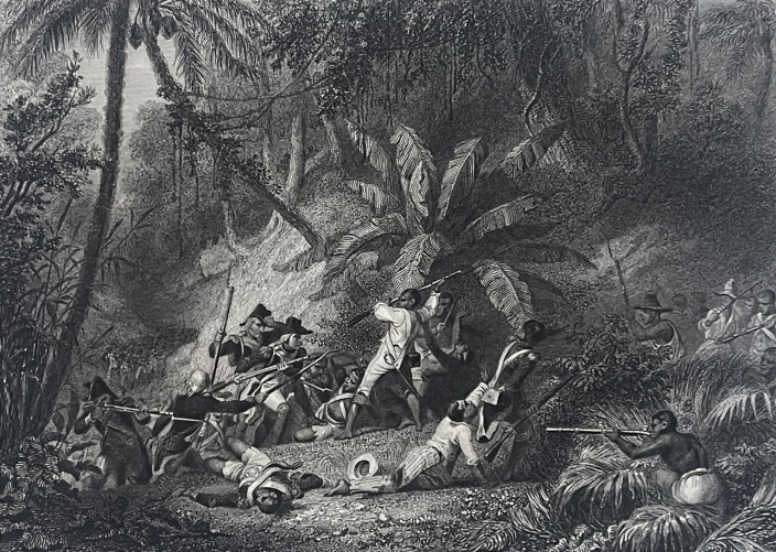 bataille_ravine_1802_a_couleuvres_retablissement_esclavagisme_esclave_1836_haiti
