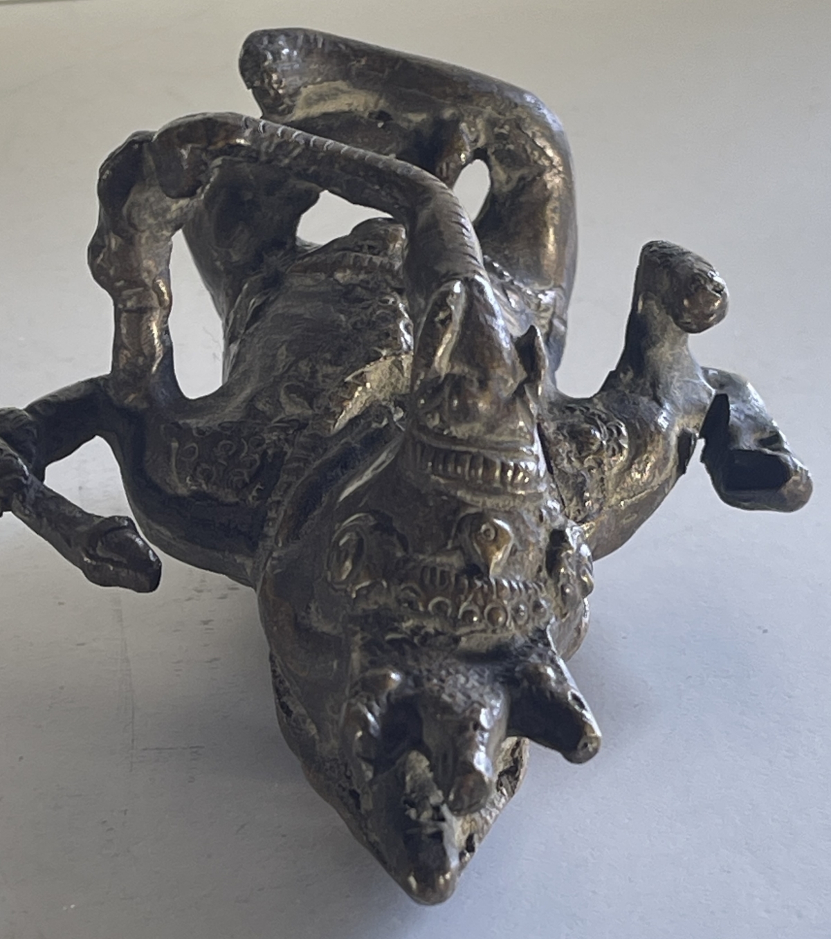 ganesh_inde_traces_rituelles_ancien_hindouisme_elephant_vers_1830_bronze_votif