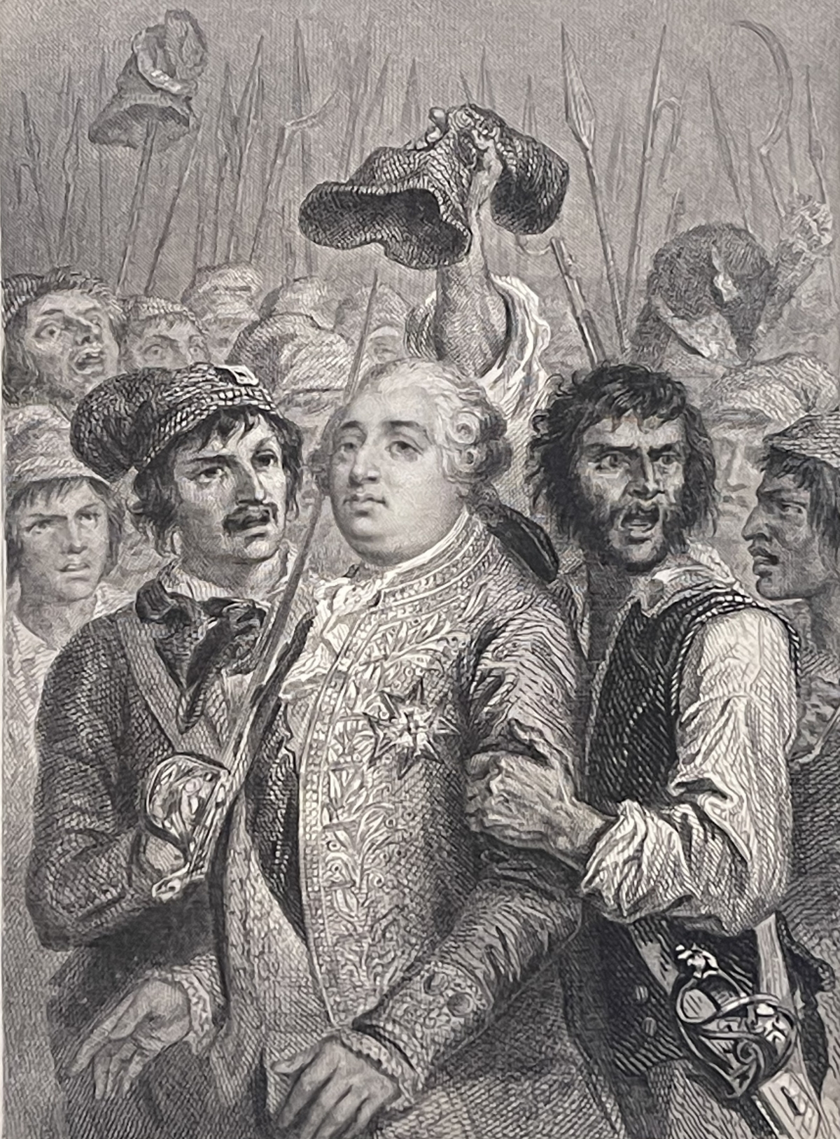 louis_xvi_at_tuileries_french_revolution_1792_engraving_1840_paris_france