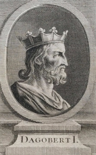 tres_rare_estampe_originale_de_dagobert_i_xviiie_anonyme_roi_king_france