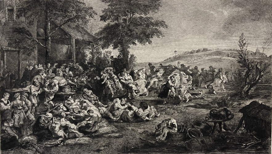 rubens_la_kermesse_ou_fete_de_village_graveur_ch__de_billy_1882_ecole_flamande