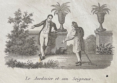le_jardinier_et_son_seigneur_fable_la_fontaine_tirage_vers_1820