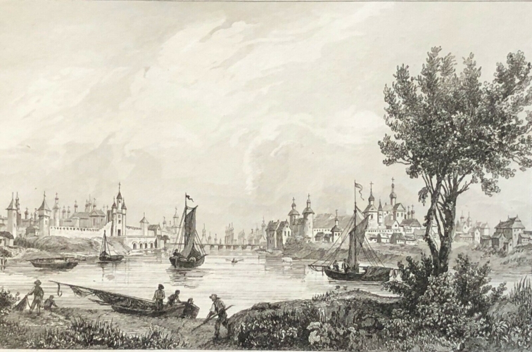 novgorod_russie_gravure_de_1838