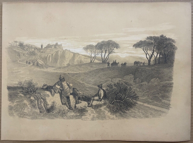 vue_ditalie_vers_1850_grand_dessin_graphite_anonyme_43_cm_par_31,4_cm_xixe