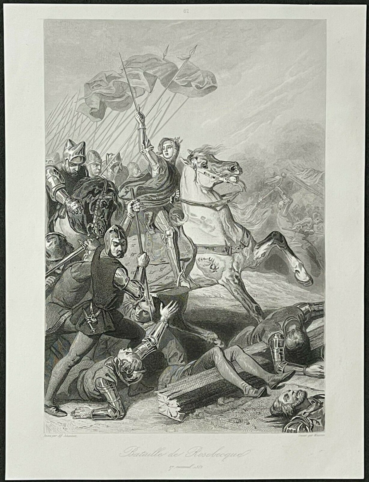 bataille_de_roosebeke_rosebecque_mont_dor_1382_belgique_france_c_1840