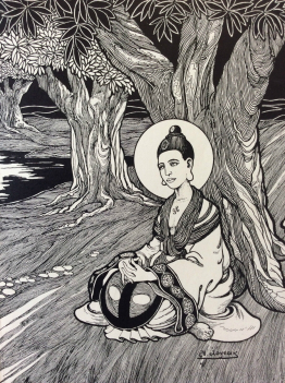 bouddhisme_bouddha_gaudama_paroles_merveilleuses_gravure_sur_zinc_joyeux_1922