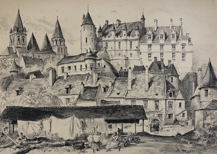 loches_lavandieres_chateau_de_la_loire_indre-et-loire_lithographie_1870_france